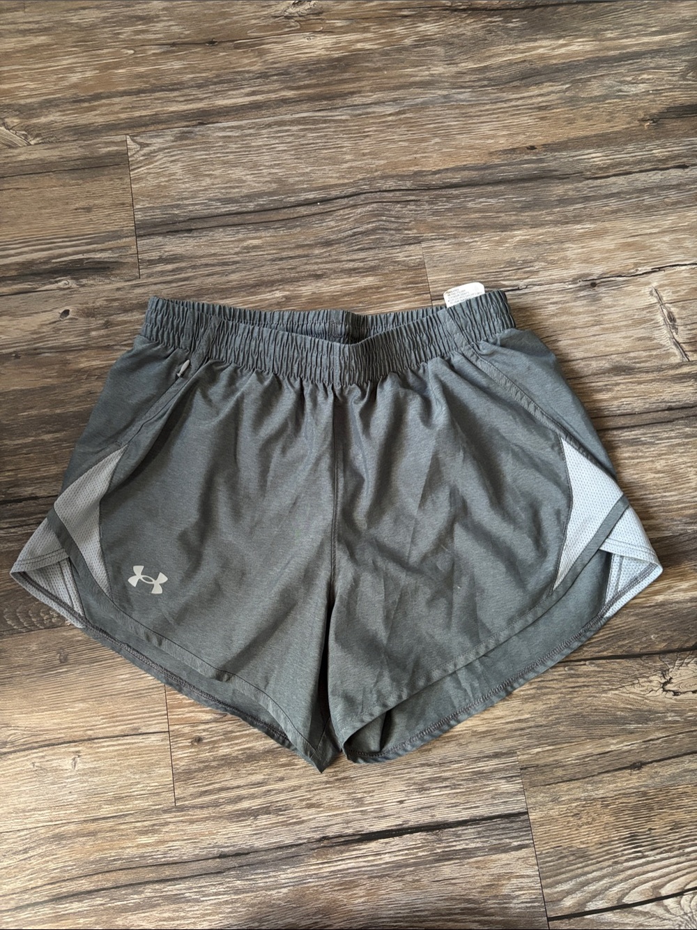 Under Armour Women's Charcoal Grey Athletic Shorts